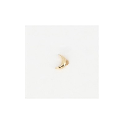 Piercing petite lune en acier inoxydable