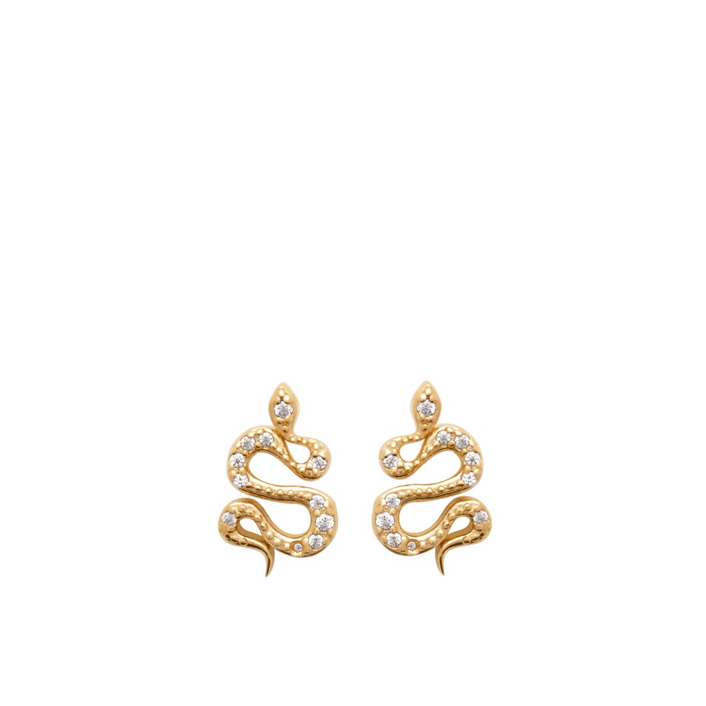 Boucles d'oreilles forme serpents