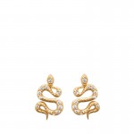 Boucles d'oreilles forme serpents